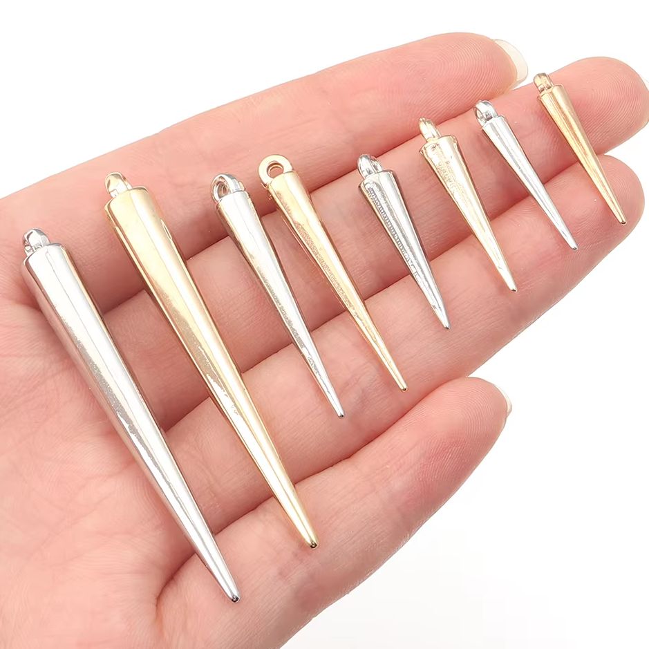 Jewelry Making Rivets - 50-200pcs/lot Cone Charms Pendants Plastics CCB