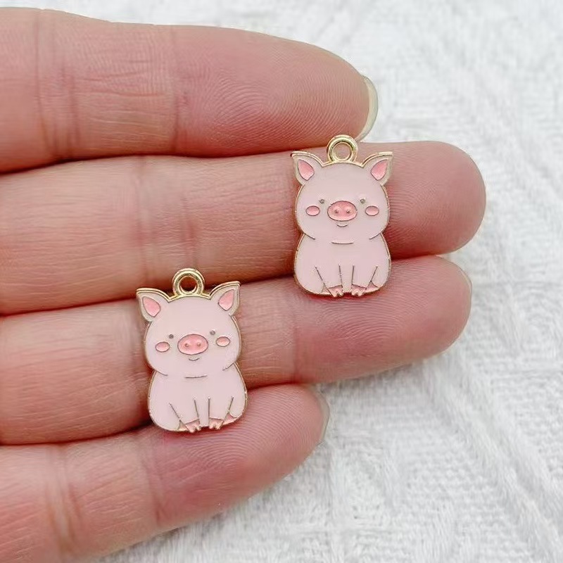 10pcs Cartoon Penguin Panda DI - огляд і ціна Jewelry Making Jewelry