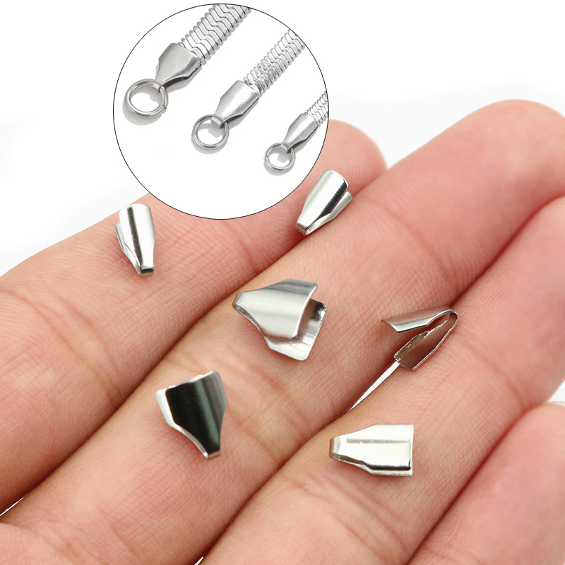 100pcs Stainless Steel 2-7mm F - огляд і ціна Jewelry Making Equipment