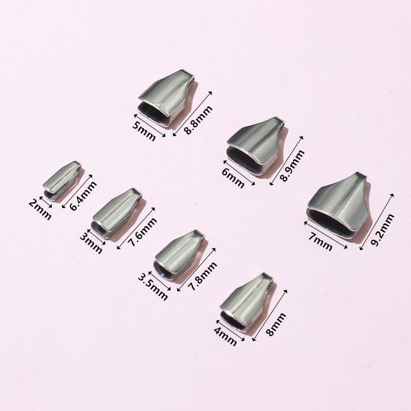 100pcs Stainless Steel 2-7mm F - огляд і ціна Jewelry Making Equipment