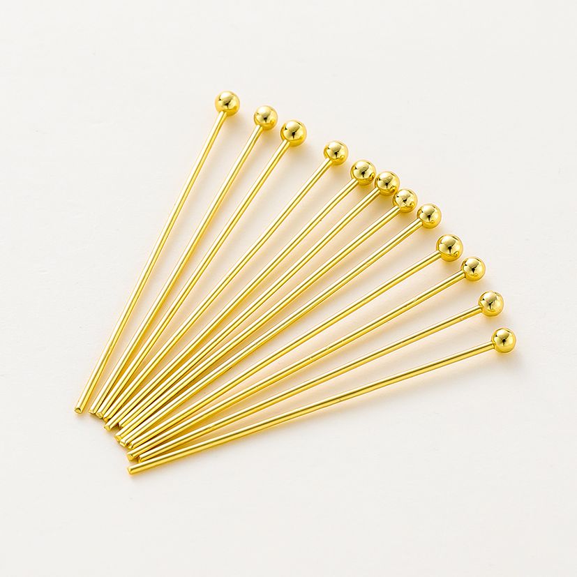 100pcs/lot 14K 18K Gold Plated - огляд і ціна Jewelry Making Rivets