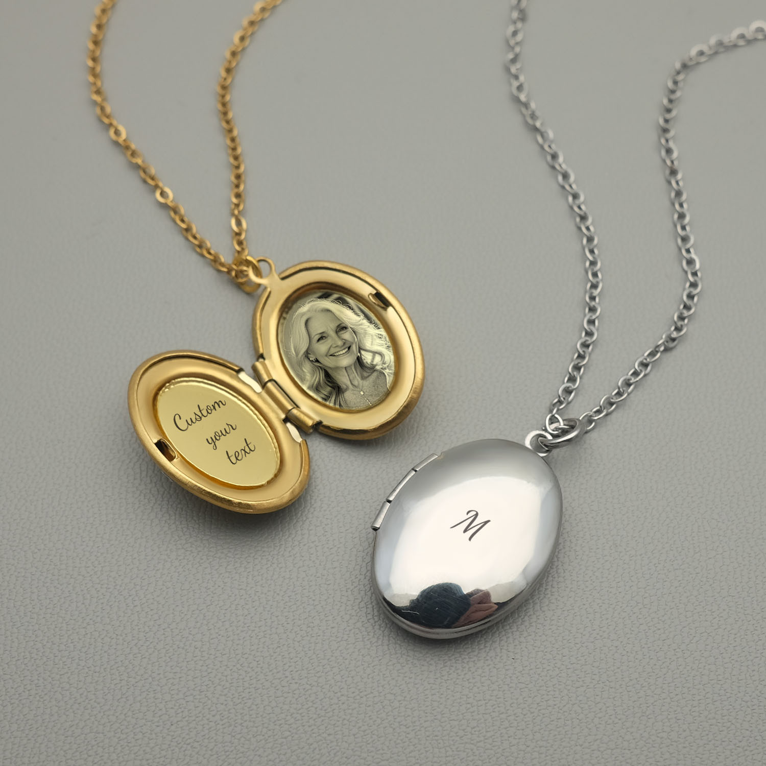 Personalized Locket Necklace C - огляд і ціна Making Custom Jewelry