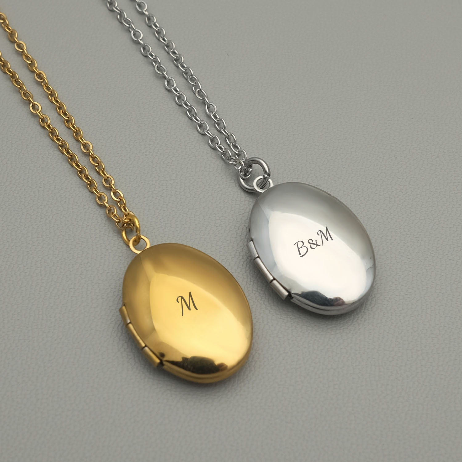 Personalized Locket Necklace C - огляд і ціна Making Custom Jewelry