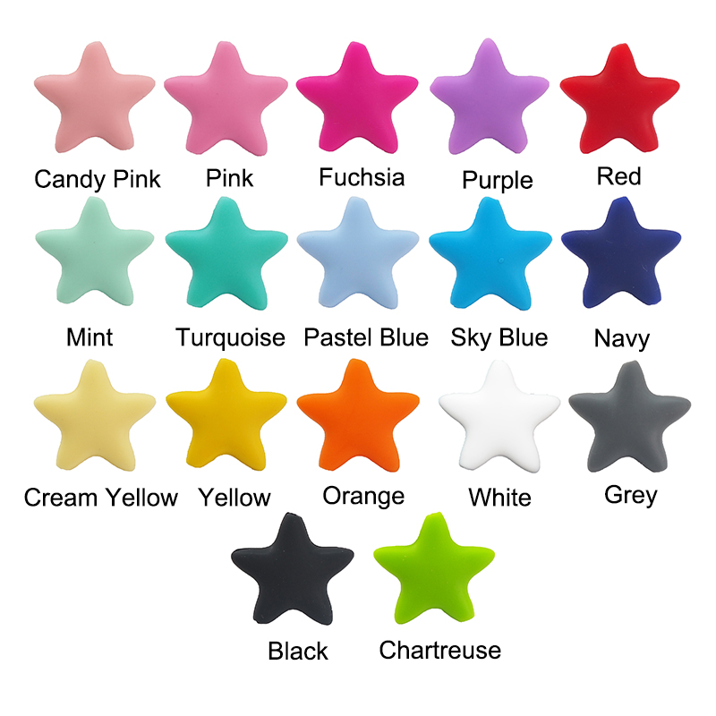 Chengkai 10pcs Silicone Star B - огляд і ціна Jewelry Making For Dummies