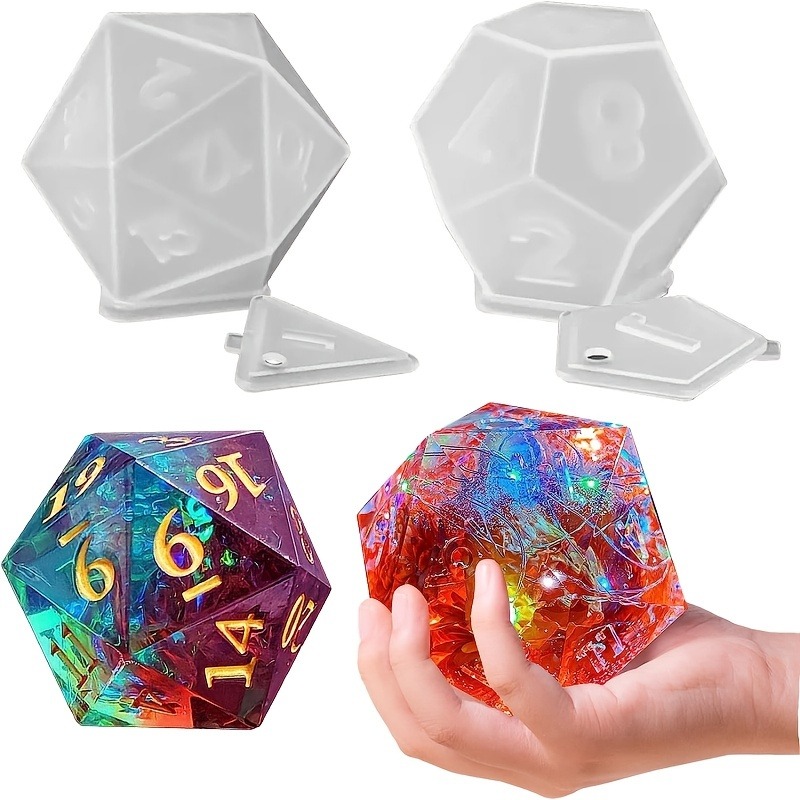 Epoxy Resin Dice Molds - Creat - огляд і ціна Making Custom Jewelry