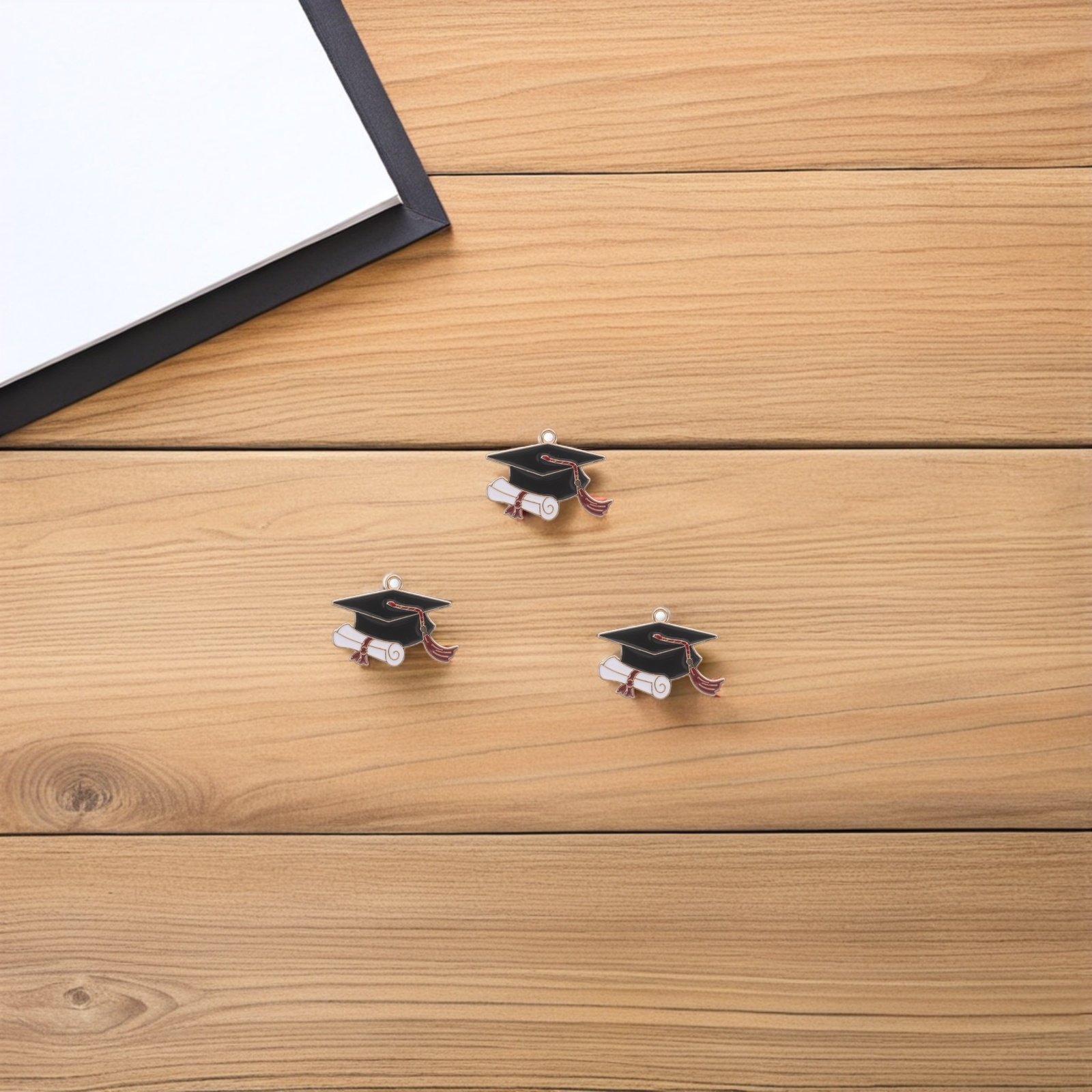 50Pcs Alloy Graduation Cap Cha - огляд і ціна Jewelry Making Diploma