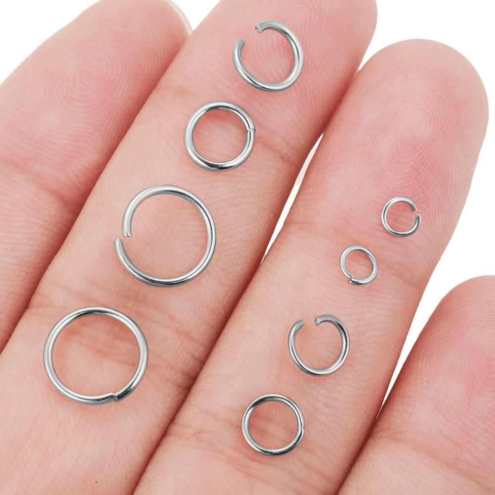 1200pcs Stainless Steel Jump R - огляд і ціна Jewelry Making Jump Rings