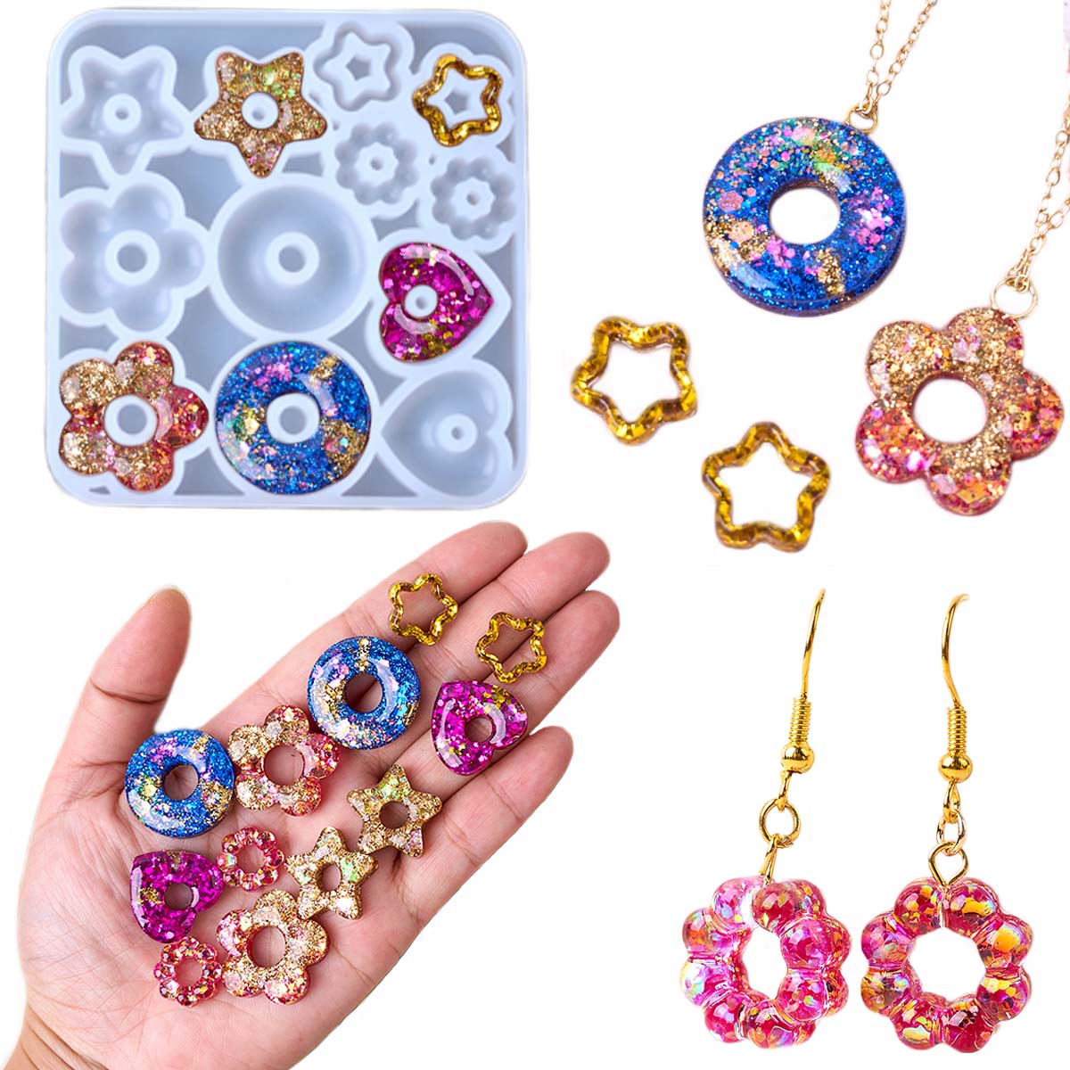 Multifuntional Jewelry Silicon - огляд і ціна Jewelry Making Mold