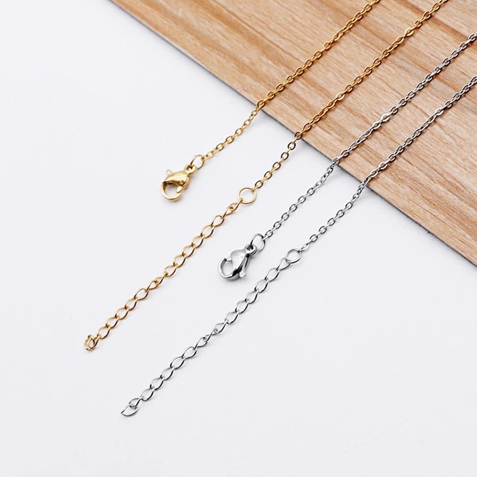 Necklace Chains 10 Yard Plated - огляд і ціна Chain Roll Cable