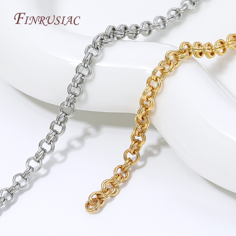 18K Gold Plated Brass O Link C - огляд і ціна Chain Roll Cable