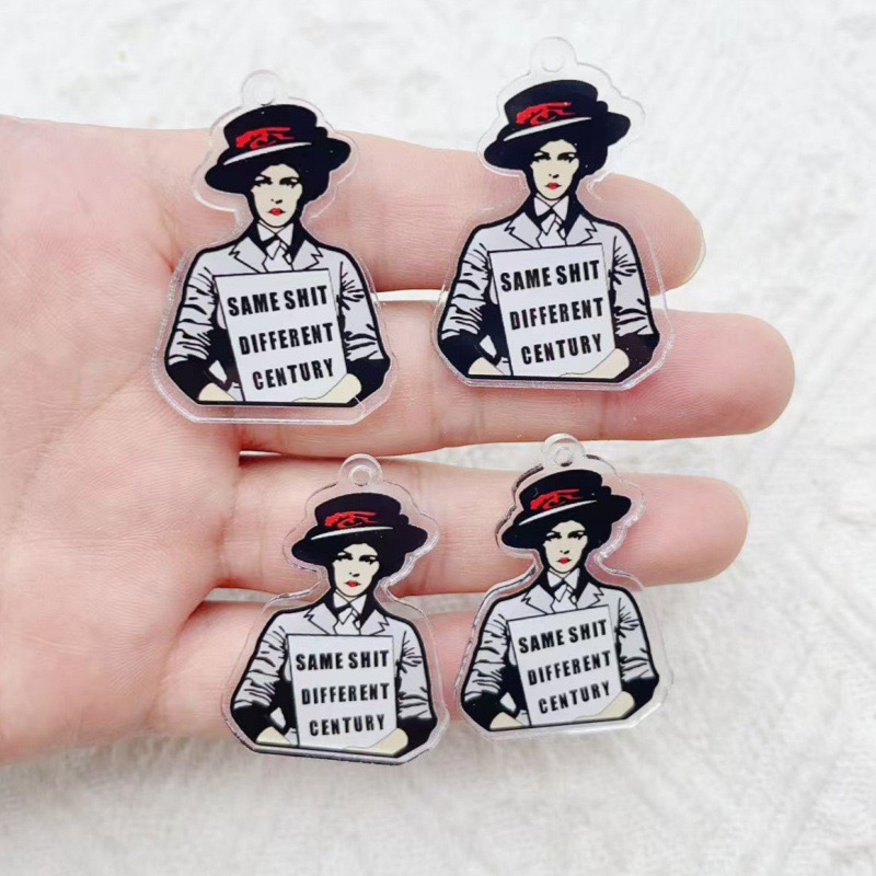 10pcs Acrylic Runner English P - огляд і ціна Jewelry Making Jewelry