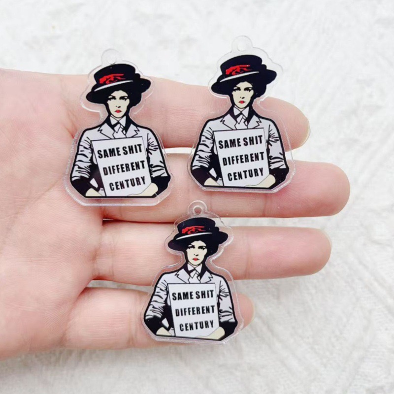 10pcs Acrylic Runner English P - огляд і ціна Jewelry Making Jewelry