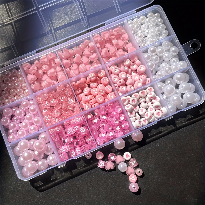 10-Piece Pink Alphabet Box, Ac - огляд і ціна Jewelry Making Set