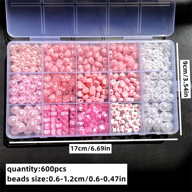 10-Piece Pink Alphabet Box, Ac - огляд і ціна Jewelry Making Set