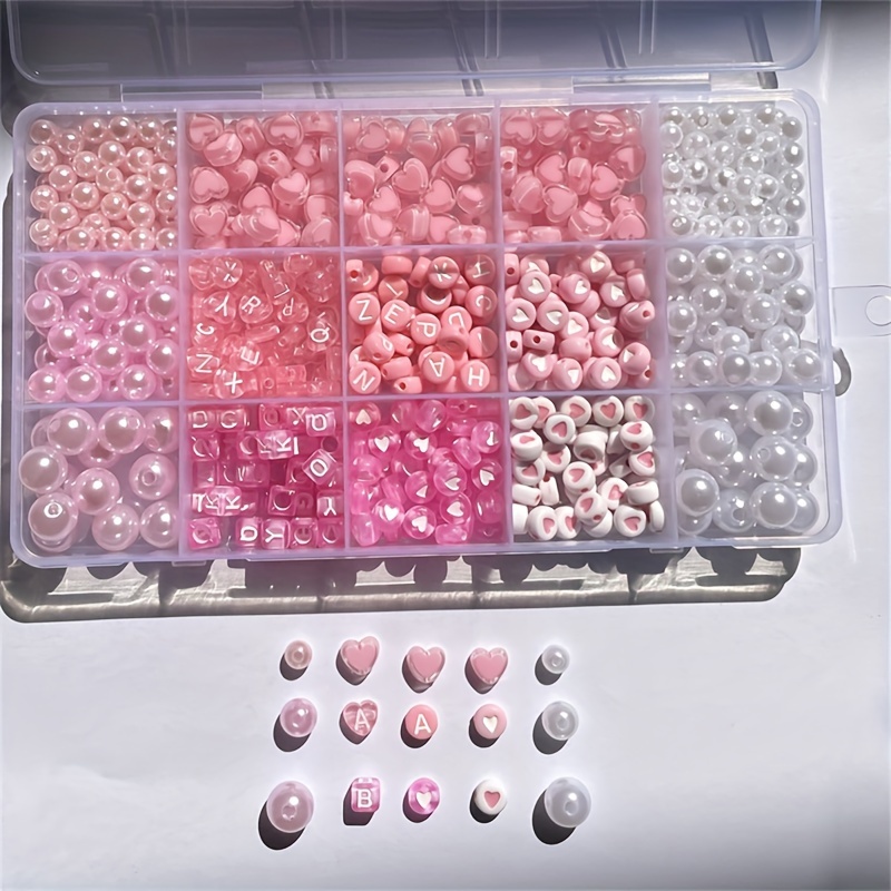 10-Piece Pink Alphabet Box, Ac - огляд і ціна Jewelry Making Set