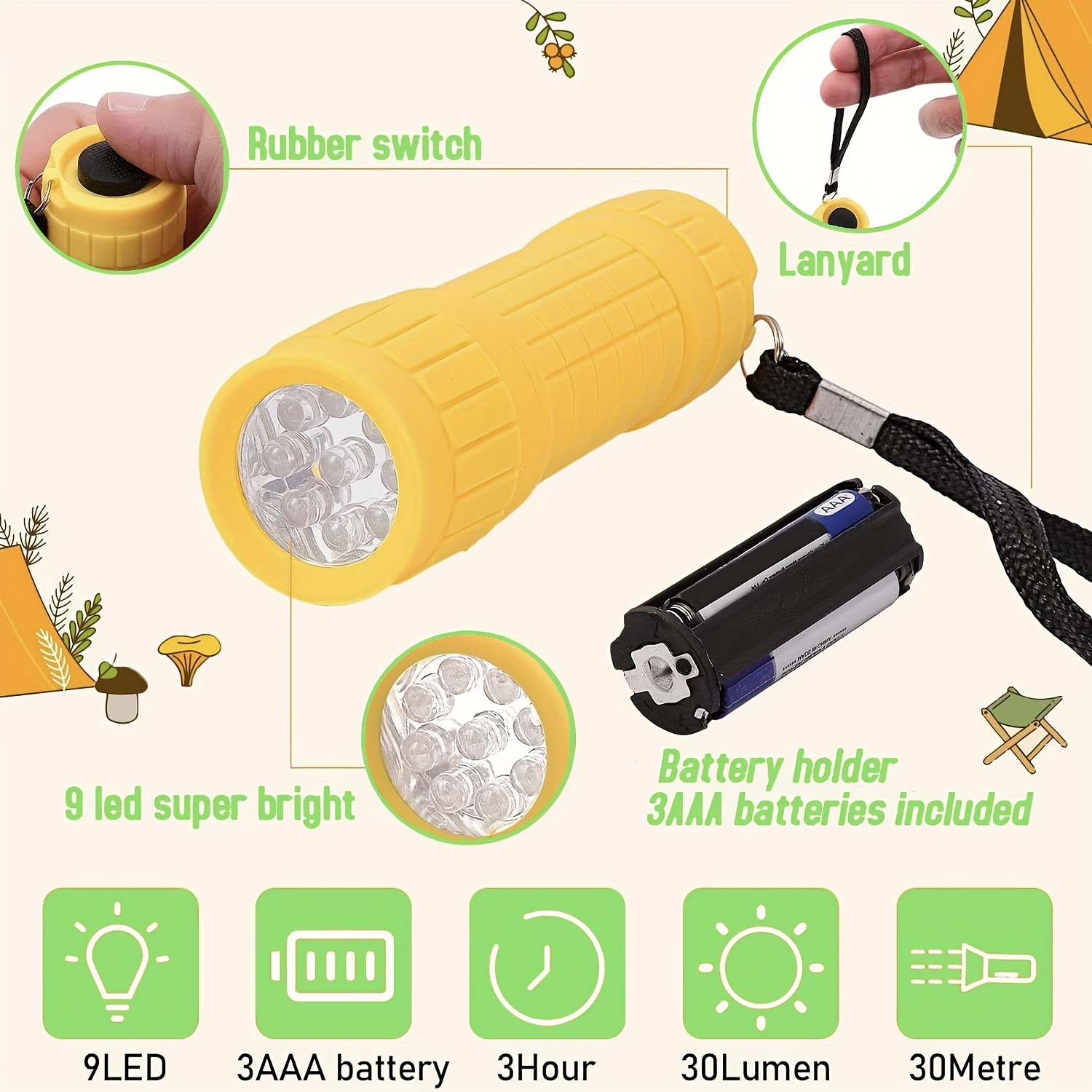 Mini Portable Flashlight Nine  - огляд і ціна Jewelry Making Torch