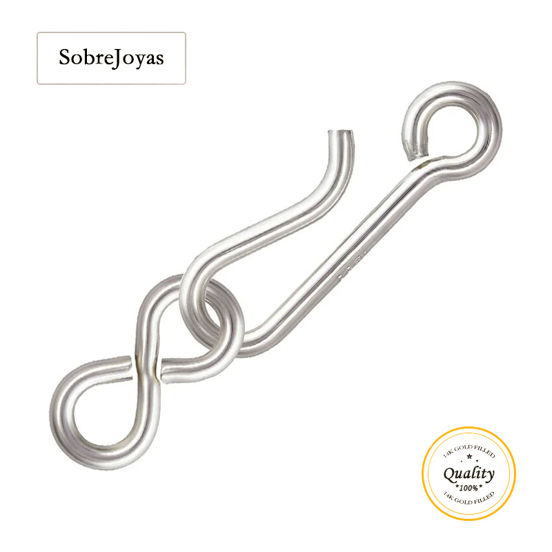 925 Sterling Silver Eye Hook C - огляд і ціна Jewelry Making Silver