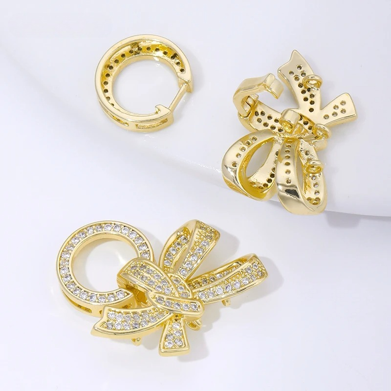 18K Gold Plated Pearl Clasps C - огляд і ціна Jewelry Making Equipment