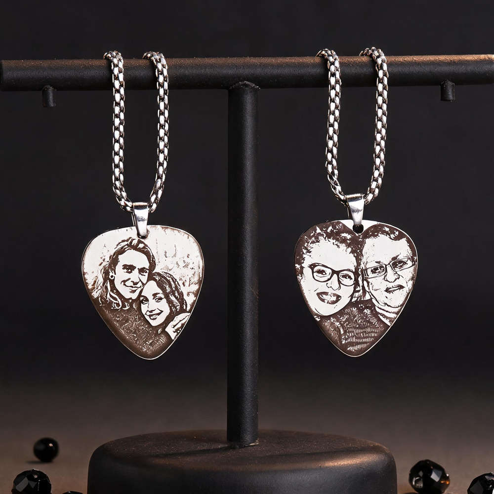 Customized Couple Picture Pend - огляд і ціна Making Custom Jewelry