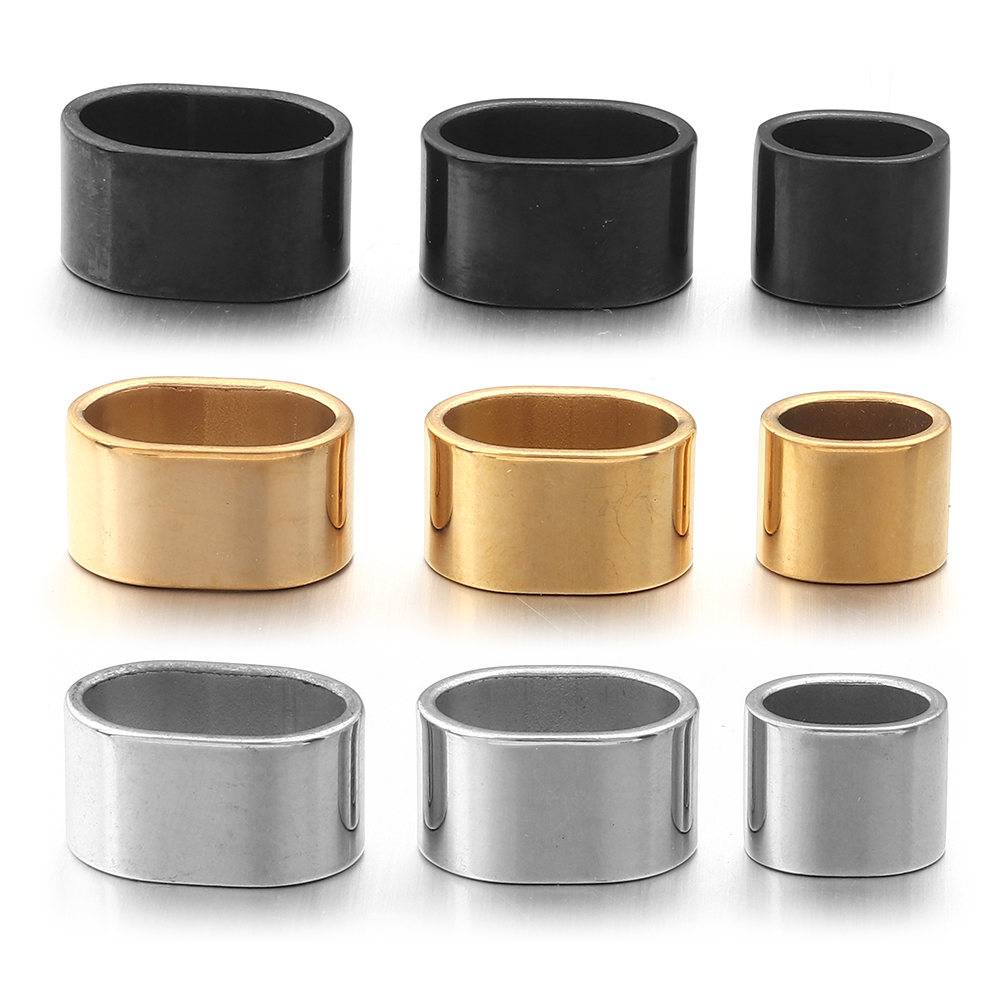 6pcs Flat Stainless Steel Tube - огляд і ціна Jewelry Making Equipment