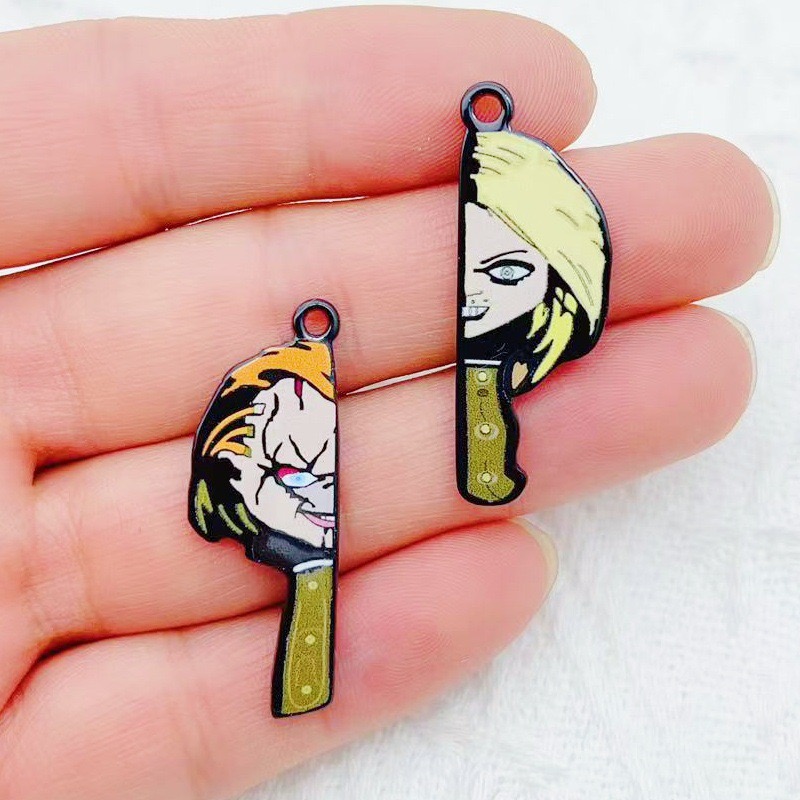 10pcs cartoon clown funny coup - огляд і ціна Jewelry Making Jewelry