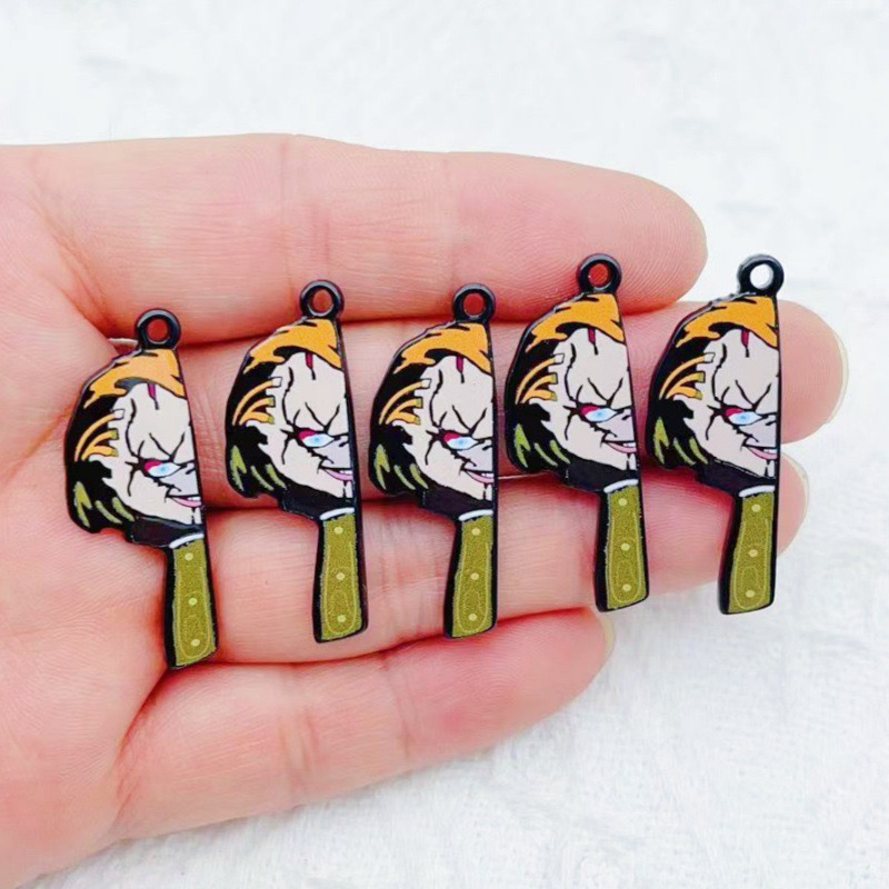 10pcs cartoon clown funny coup - огляд і ціна Jewelry Making Jewelry