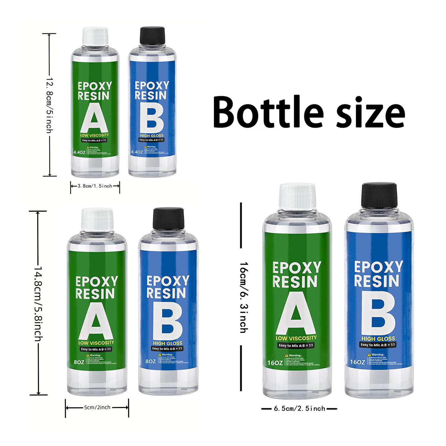250ml-1000ml Epoxy Resin Casti - огляд і ціна Jewelry Making Degree