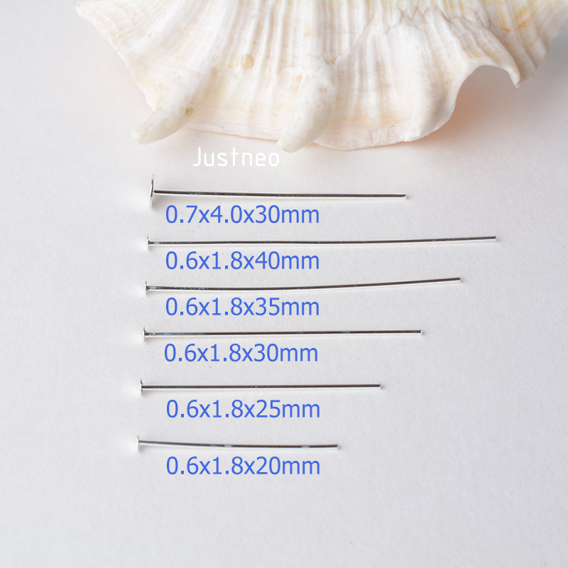 925 Sterling Silver Flat Head  - огляд і ціна Jewelry Making Silver