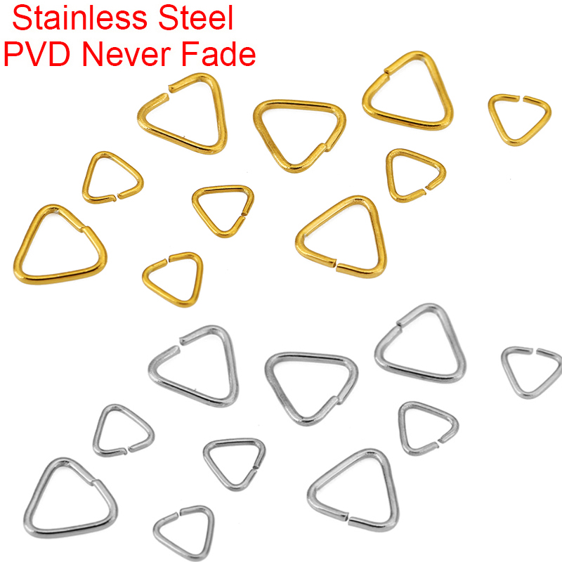 50pcs 5mm 8mm Stainless Steel  - огляд і ціна Jewelry Making Jump Rings