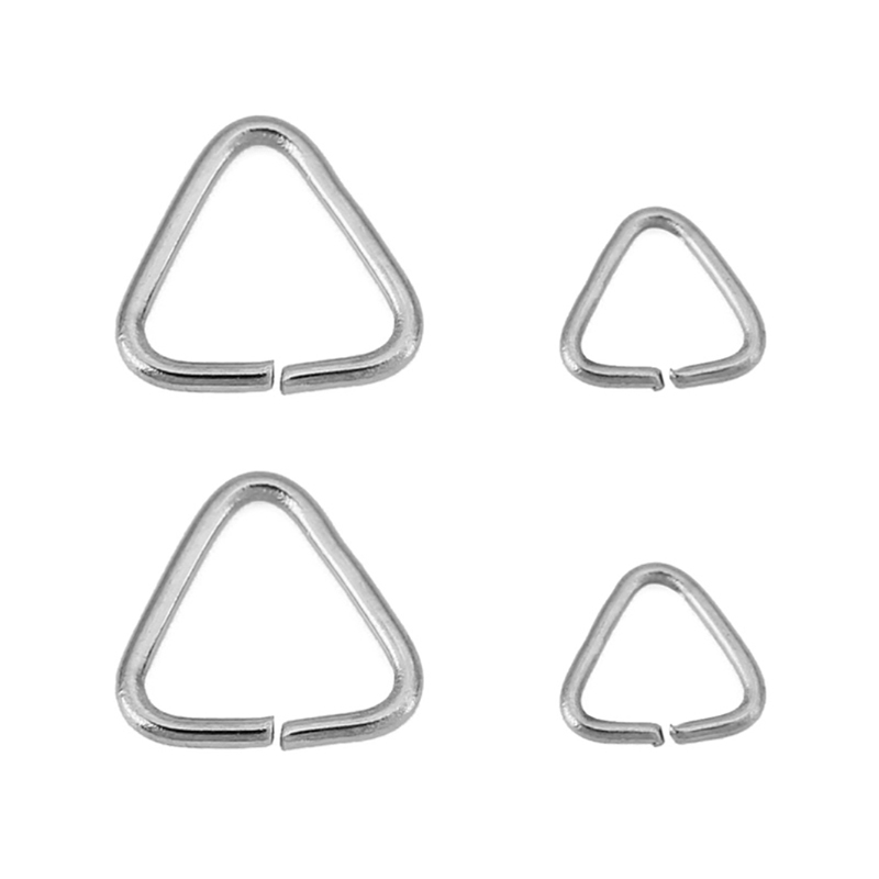 50pcs 5mm 8mm Stainless Steel  - огляд і ціна Jewelry Making Jump Rings