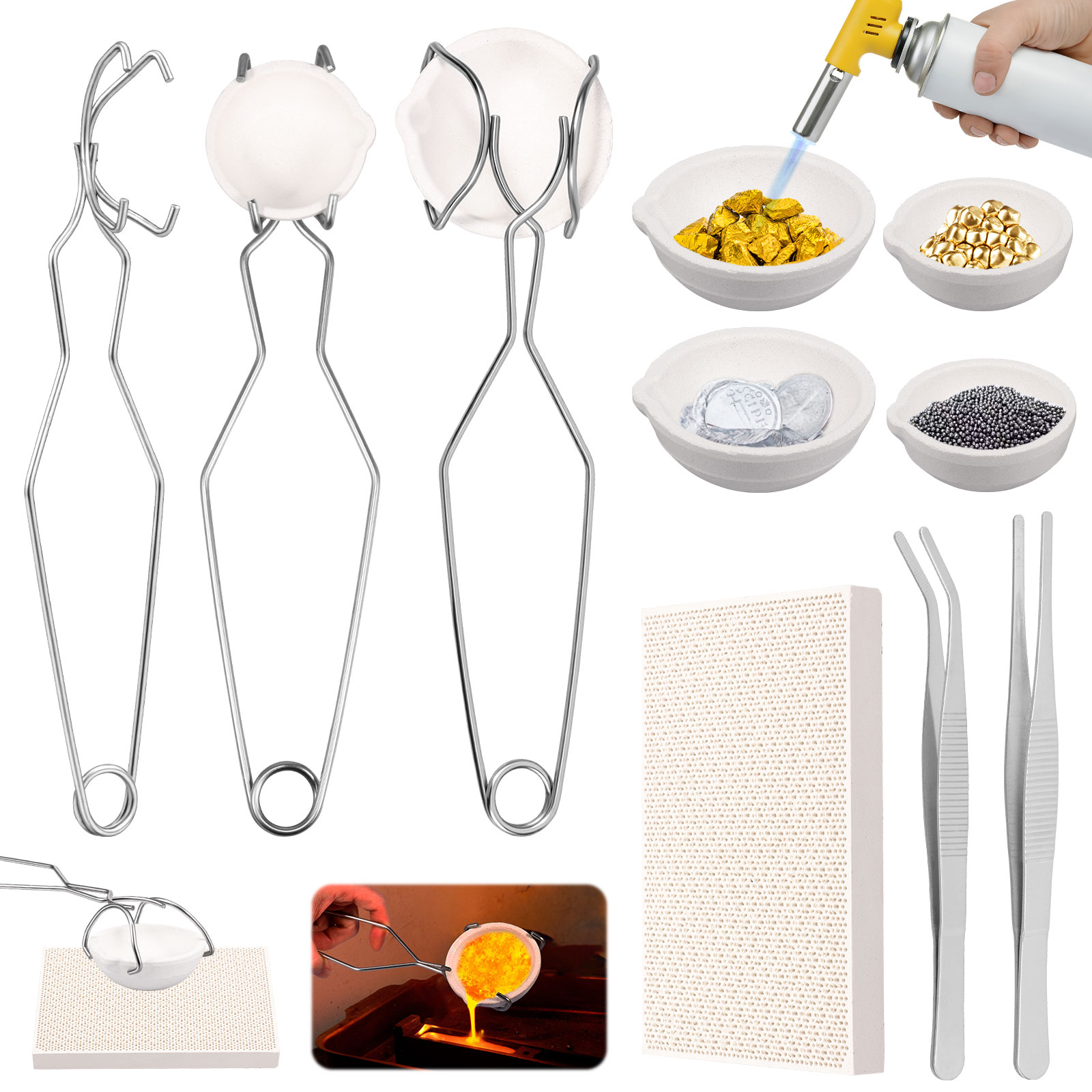 Crucible Set High Purity Torch - огляд і ціна Jewelry Making Torch