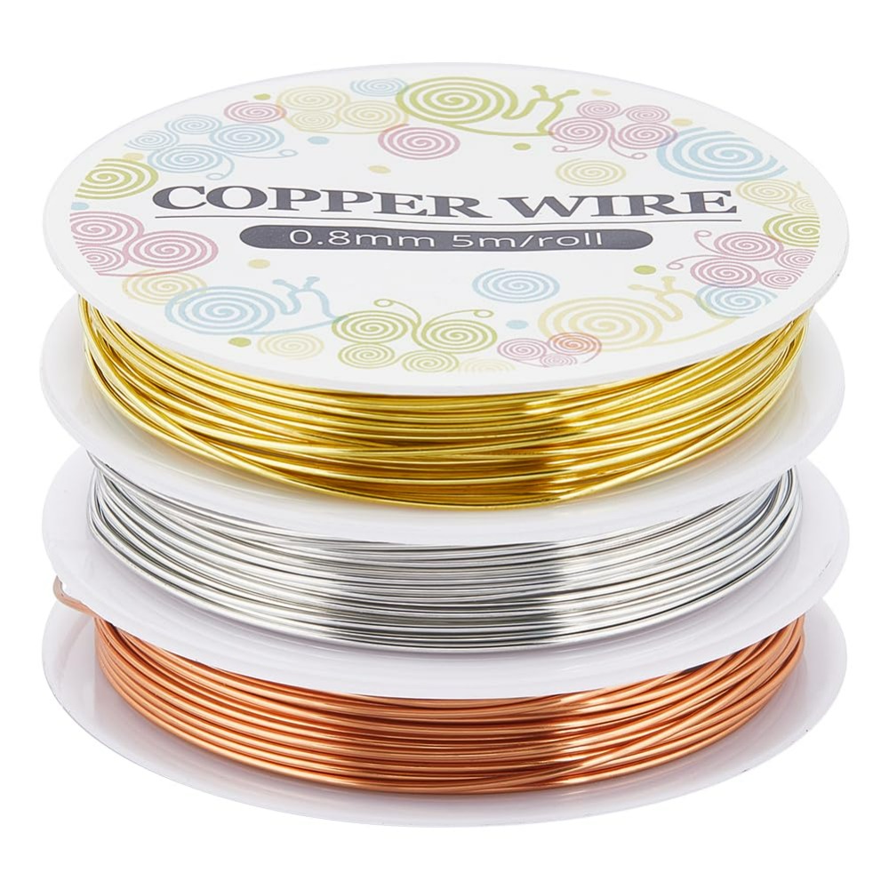 12.8M Copper Jewelry Wire 0.8m - огляд і ціна Jewelry Making Degree