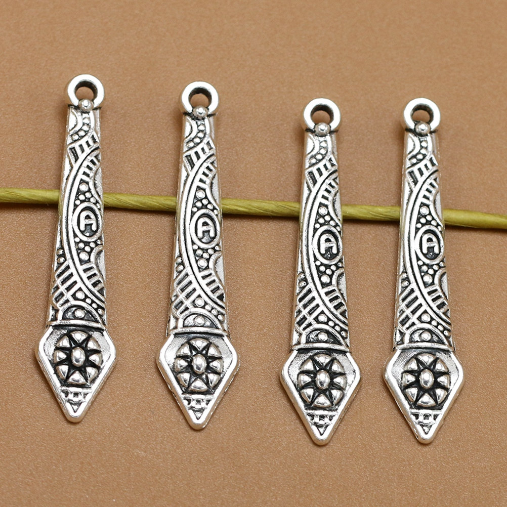 20Pcs Alloy Torch Charm Pendan - огляд і ціна Jewelry Making Torch