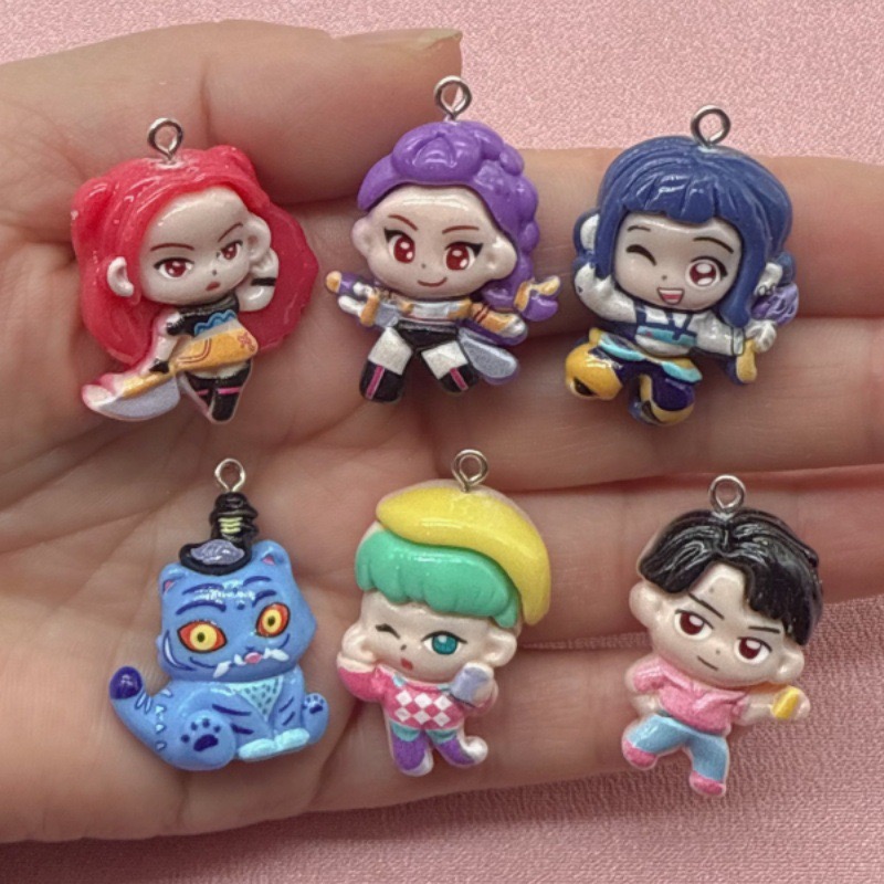 10pcs resin cartoon pendant, D - огляд і ціна Jewelry Making Jewelry