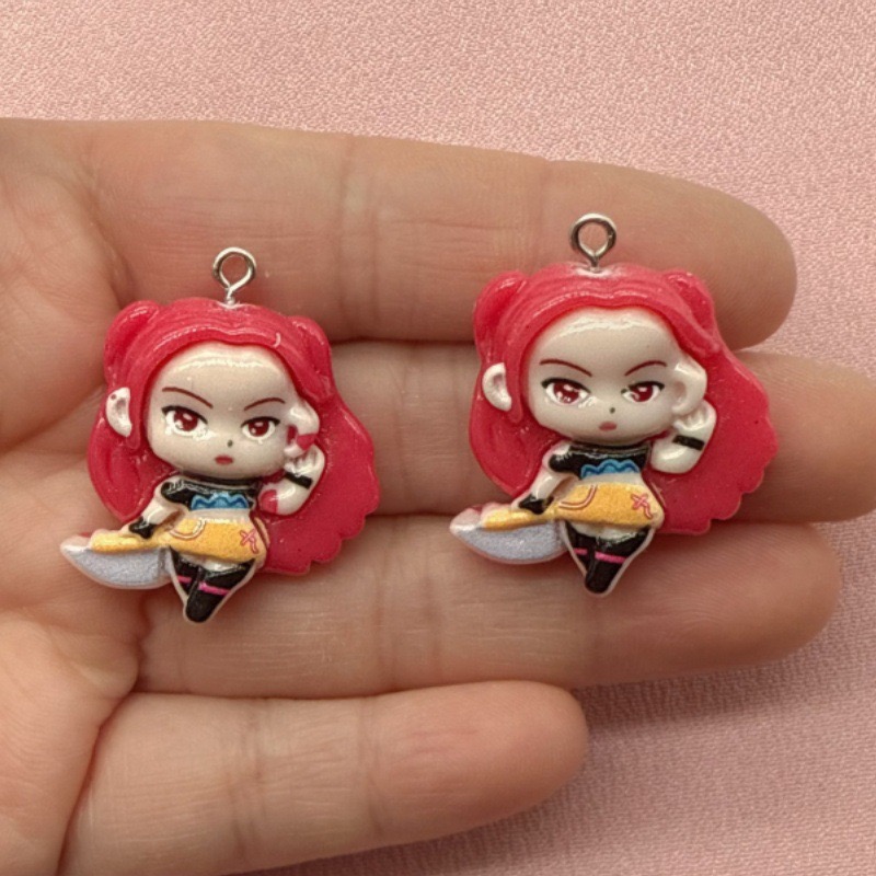 10pcs resin cartoon pendant, D - огляд і ціна Jewelry Making Jewelry