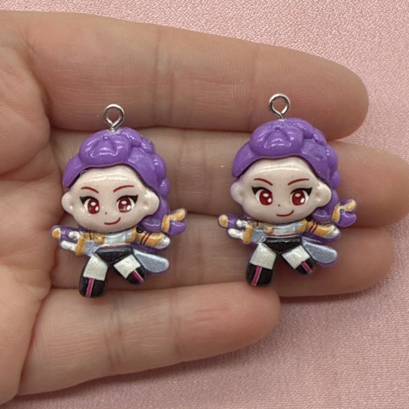 10pcs resin cartoon pendant, D - огляд і ціна Jewelry Making Jewelry