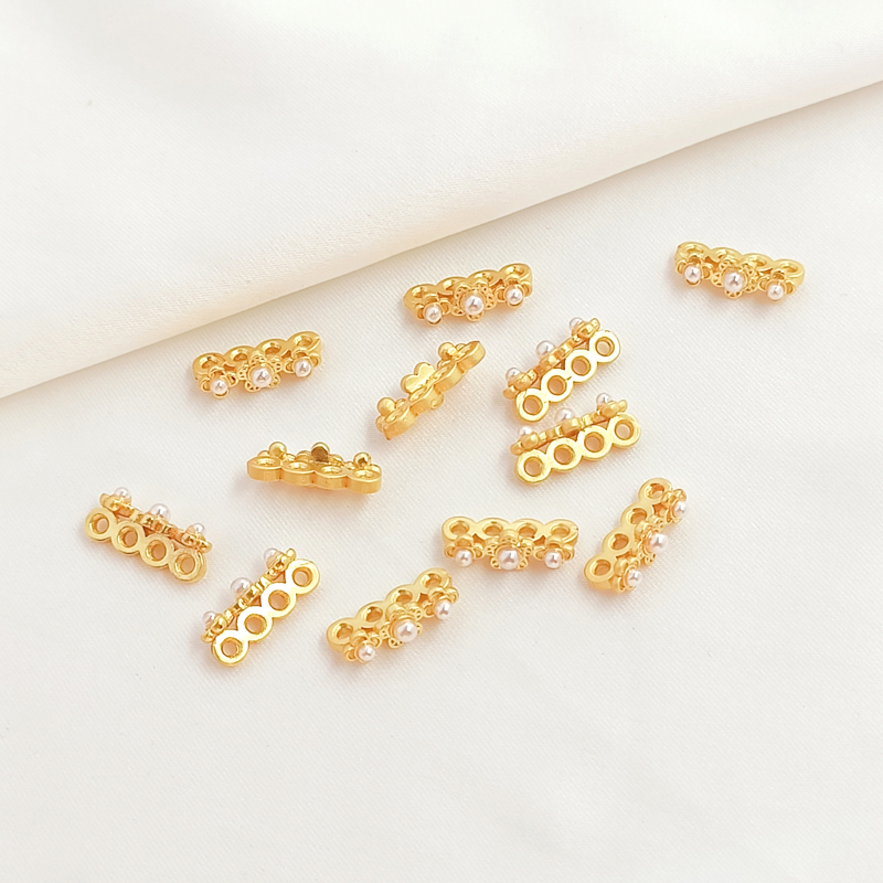 5 Pieces Dummy Gold Four Hole  - огляд і ціна Jewelry Making For Dummies