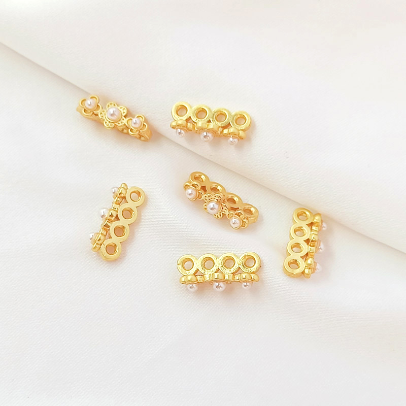 5 Pieces Dummy Gold Four Hole  - огляд і ціна Jewelry Making For Dummies