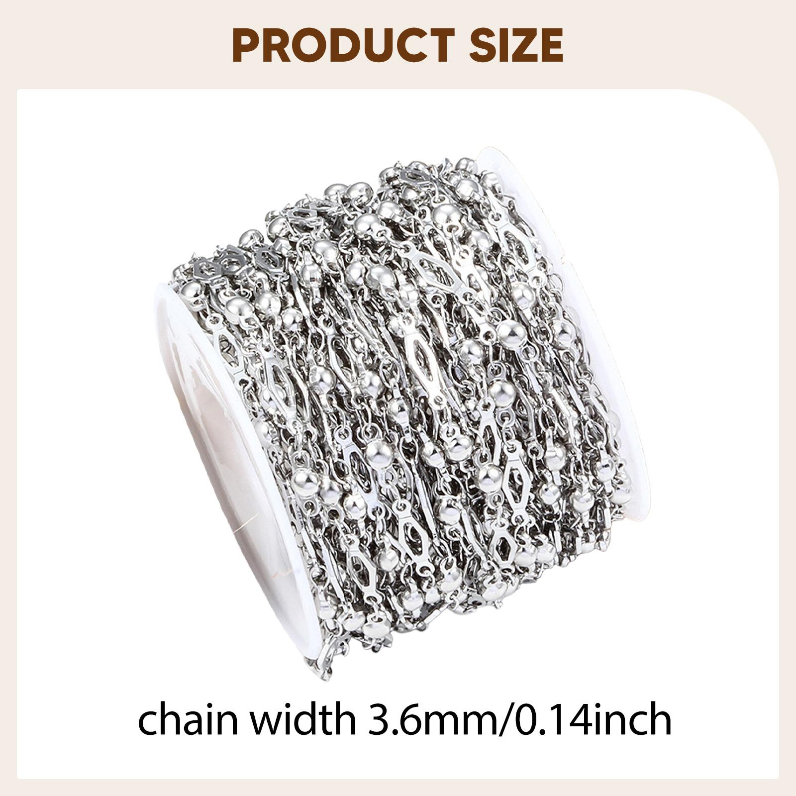 Silver Stainless Steel Cable L - огляд і ціна Chain Roll Cable
