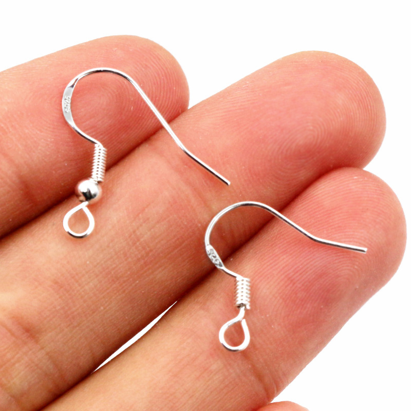50pcs 16mm 925 Sterling Silver - огляд і ціна Jewelry Making Silver