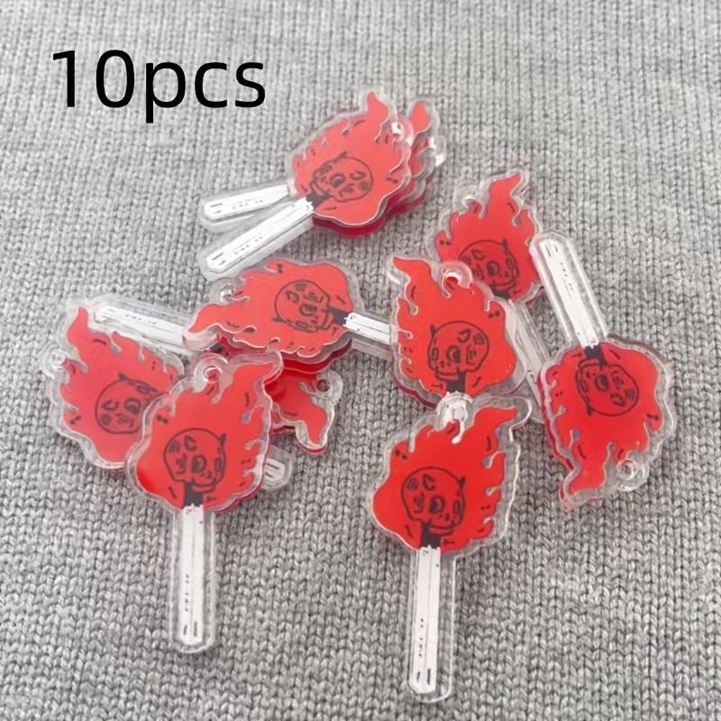 10pcs acrylic skull pendant, D - огляд і ціна Jewelry Making Jewelry