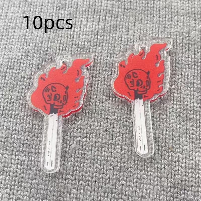 10pcs acrylic skull pendant, D - огляд і ціна Jewelry Making Jewelry