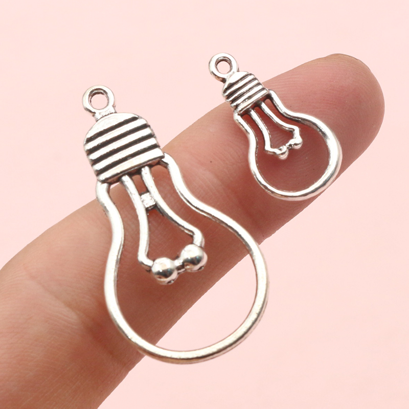 20pcs Light Bulb Charms Pendan - огляд і ціна Jewelry Making Light