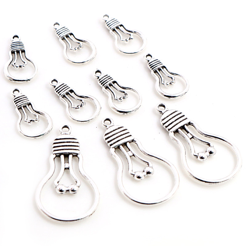 20pcs Light Bulb Charms Pendan - огляд і ціна Jewelry Making Light
