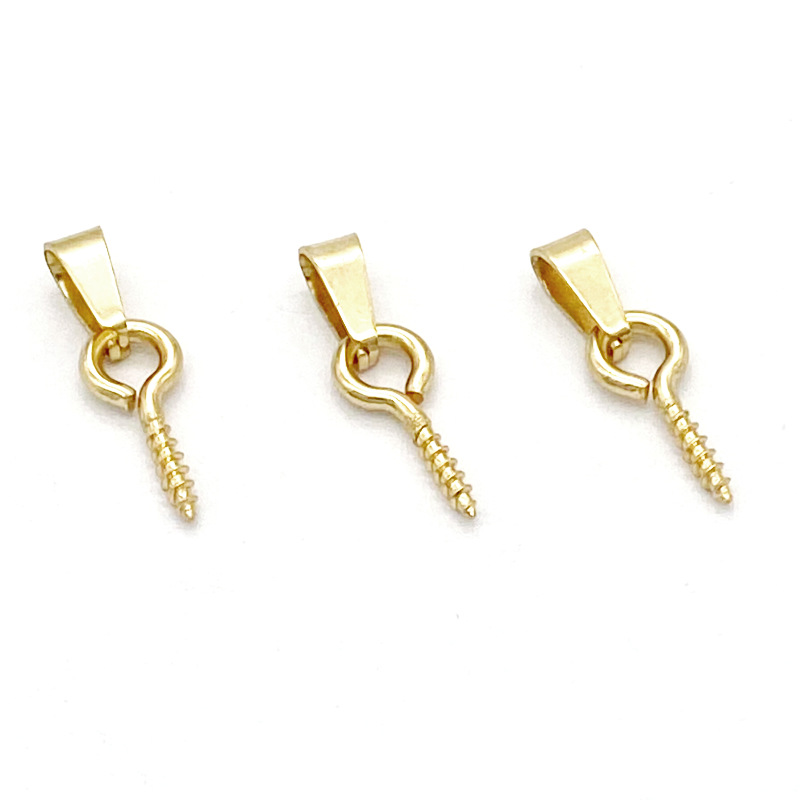 20pcs Stainless Steel Screw Ey - огляд і ціна Jewelry Making Rivets