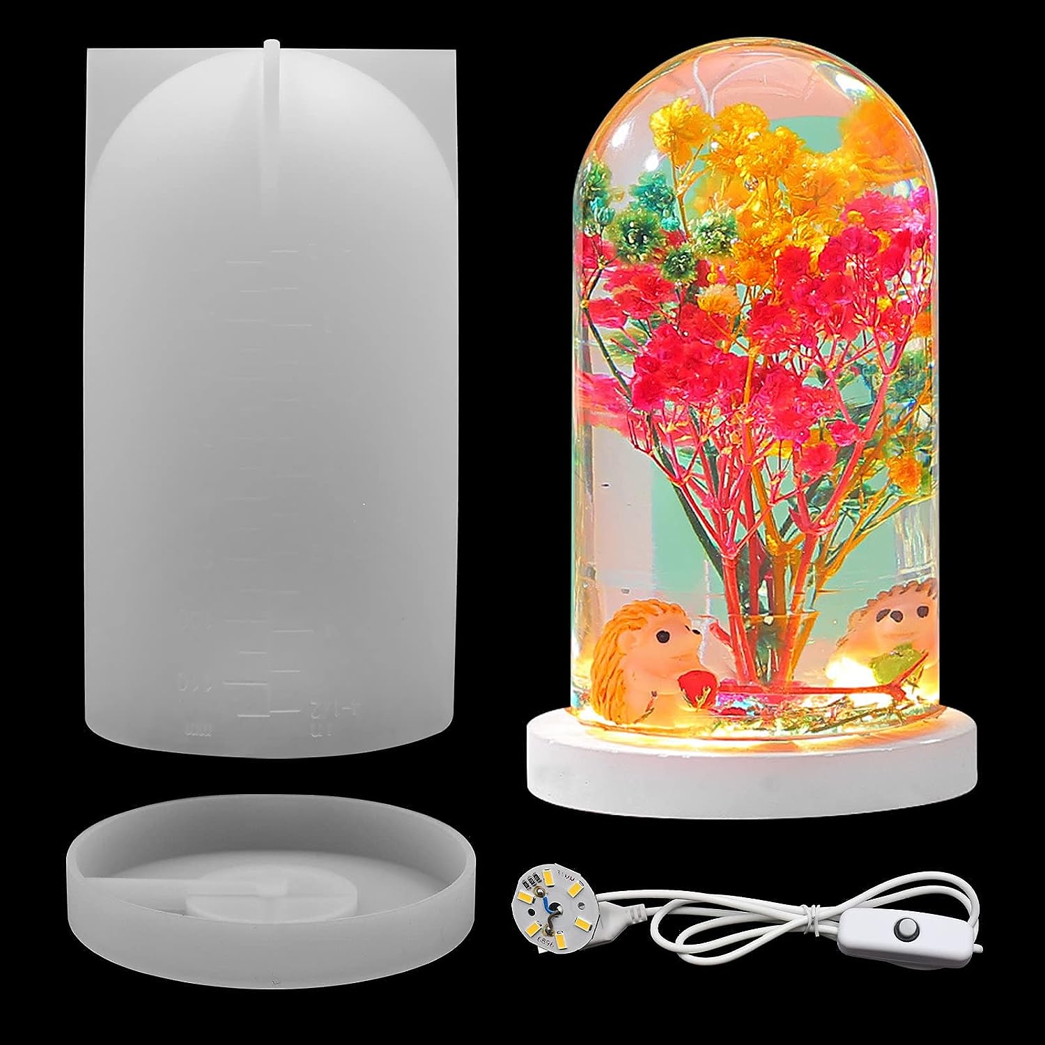 DIY Crystal Epoxy Resin Mold L - огляд і ціна Jewelry Making Light