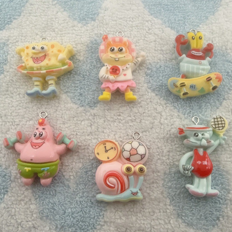 10pcs cartoon resin pendant, D - огляд і ціна Jewelry Making Jewelry