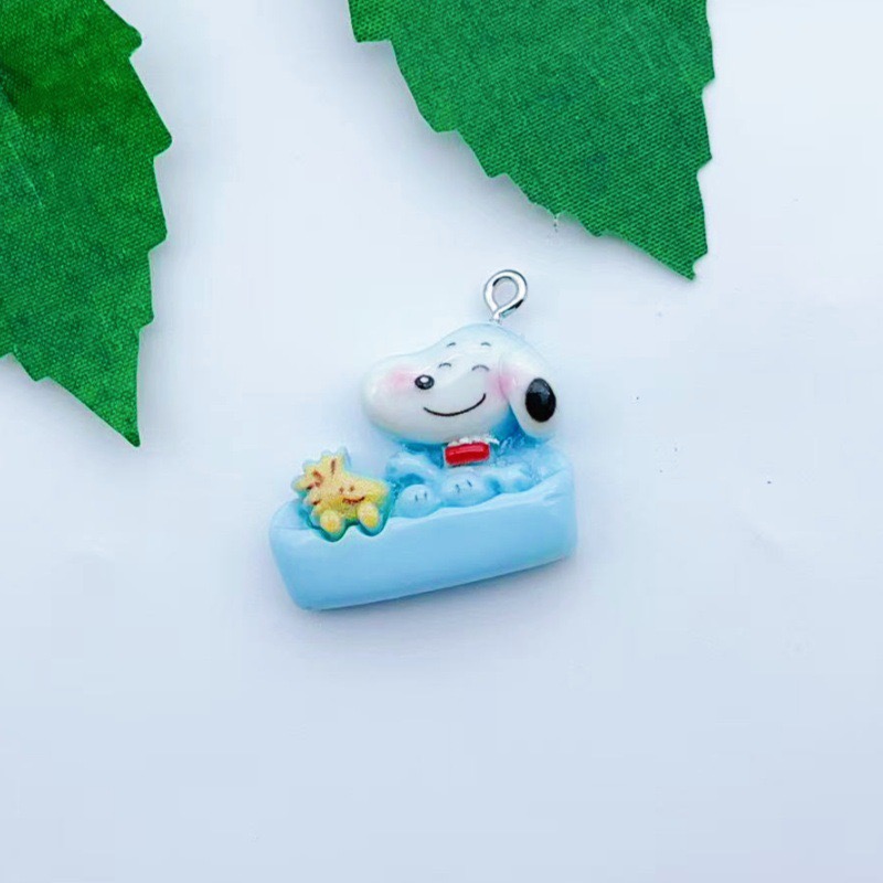 12pcs resin cartoon dog pendan - огляд і ціна Jewelry Making Jewelry