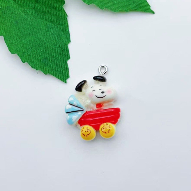 12pcs resin cartoon dog pendan - огляд і ціна Jewelry Making Jewelry