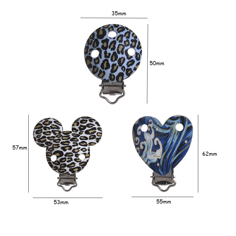 1Pc Silicone Clips Leopard Pri - огляд і ціна Jewelry Making For Dummies